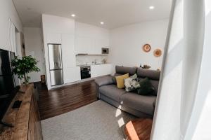 Η κουζίνα ή μικρή κουζίνα στο Apartmento elegante