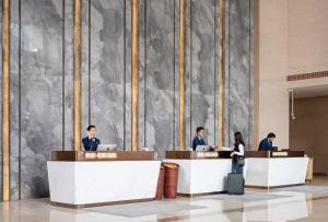 Hosté ubytování Mehood Lestie International Hotel Linhexi Guangzhou East Railway Station Branch - Free Shuttle Bus to Canton Fair Complex During Canton Fair Period & Free afternoon tea & Free midnight snack & Free VPN Internet Access