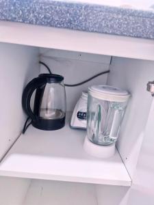 Kaffe- og tefaciliteter på Misti Apartment Hostal