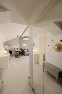 Ένα ή περισσότερα κρεβάτια σε δωμάτιο στο Ονείρου δώμα