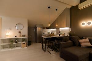 Η κουζίνα ή μικρή κουζίνα στο Ονείρου δώμα +21 φωτογραφίες