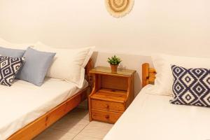 Postel nebo postele na pokoji v ubytování Blue Maraçi 4 - Beach Access, Simple Room