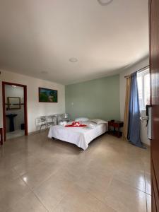 Postel nebo postele na pokoji v ubytování Hotel Estambul