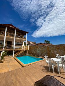 Πισίνα στο ή κοντά στο Hotel Montanhas de Minas