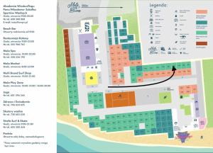 Przyczepa Coco Camp z klimatyzacją w Molo Surf平面图