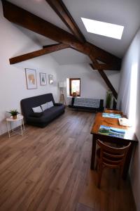 Posezení v ubytování Casa karrikaburu