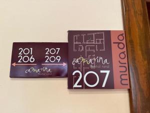 Certifikát, hodnocení, plakát nebo jiný dokument vystavený v ubytování Hostal Camarina