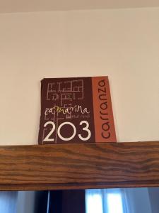 Certifikát, hodnocení, plakát nebo jiný dokument vystavený v ubytování Hostal Camarina