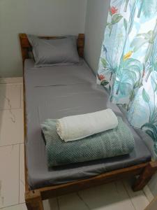 Postel nebo postele na pokoji v ubytování Fitz & Oritz Homestay