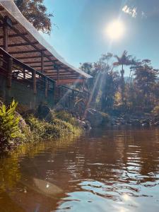 Peisaj natural din apropierea acestei pensiuni