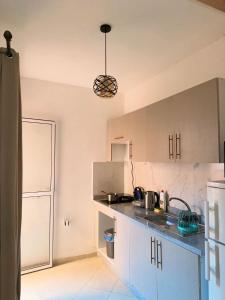 Кухня або міні-кухня у Appartement Xénon