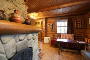 Posezení v ubytování Hotel Khatky Ruslany