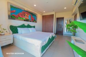 Postel nebo postele na pokoji v ubytování Anvaya Cove, Seabreeze Verandas 2BR