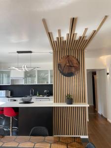 Η κουζίνα ή μικρή κουζίνα στο 90m2 hyper centre Sauna +13 φωτογραφίες