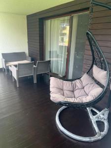 Posezení v ubytování Predeal Escape Apartment