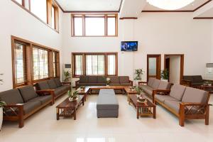 TV a/nebo společenská místnost v ubytování Cheathata CTS Hotel Siem Reap