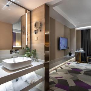 Koupelna v ubytování Shenzhen Jincheng Hotel