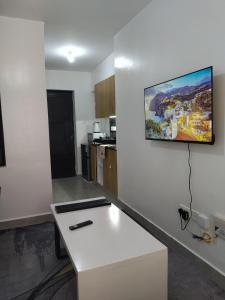Kuchyň nebo kuchyňský kout v ubytování Tsavo Studio Fedha