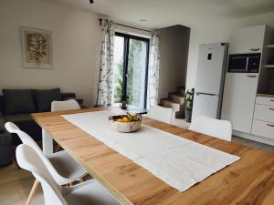 Kuchyň nebo kuchyňský kout v ubytování Apartmán Krkonoše Rokytnice