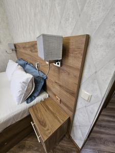Postel nebo postele na pokoji v ubytování Hotel Giorgi Tbilisi