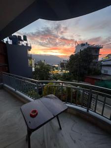 شرفة أو تراس في Hotel Harmony