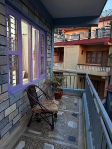 شرفة أو تراس في Hotel Harmony