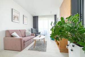 Część wypoczynkowa w obiekcie Westin House Resort Kołobrzeg Apartament 410