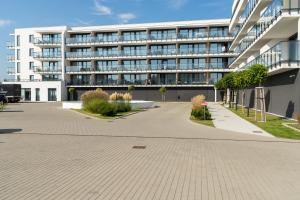 Budynek, w którym mieści się apartament