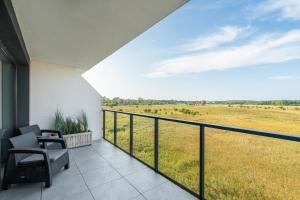 Balkon lub taras w obiekcie Westin House Resort Kołobrzeg Apartament 410