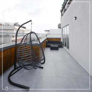 A balcony or terrace at Misafir Suites 8 Istanbul