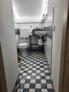 Koupelna v ubytování Studio Apartments Salvo 7
