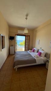 Postel nebo postele na pokoji v ubytování romanza rooms