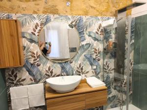 Koupelna v ubytování Studio Apartments Salvo 7
