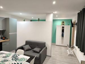 Kuchyň nebo kuchyňský kout v ubytování Studio Apartments Salvo 7