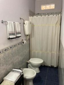 Et badeværelse på La casita de Morgan