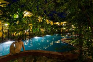 Bazén v ubytování Le Jardin d'Angkor Hotel & Resort nebo v jeho okolí