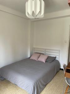 Postel nebo postele na pokoji v ubytování Chartreux + 3 fotografie