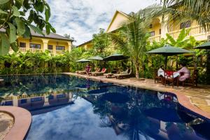 Bazén v ubytování Le Jardin d'Angkor Hotel & Resort nebo v jeho okolí