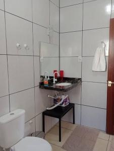 Et badeværelse på Casa Biana