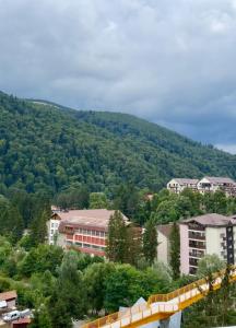 Nespecifikovaný výhled na hory nebo výhled na hory při pohledu z apartmánu