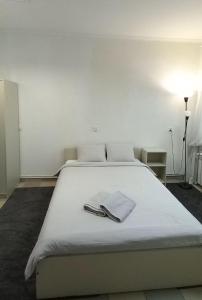 Postel nebo postele na pokoji v ubytování Serce Przemyśla + 18 fotografií