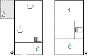 Plán poschodí v ubytovaní Ferienhaus In Feldbach