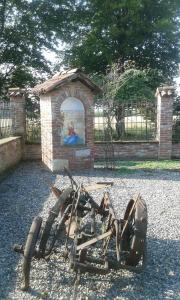 Zahrada ubytování B&B Cascina Baraggione