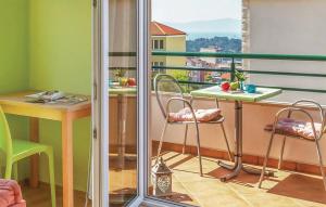 Balkón nebo terasa v ubytování Apartment Makarska With Sea View 294