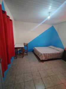 Postel nebo postele na pokoji v ubytování Hostel e Hotel Reale