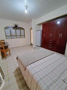 Postel nebo postele na pokoji v ubytování Hostel e Hotel Reale
