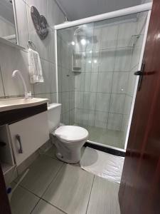 Koupelna v ubytování Suite de Lane e Mu