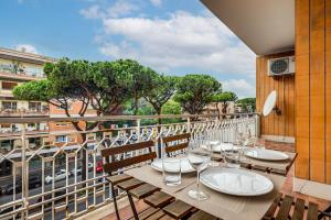 Balkón nebo terasa v ubytování Presidential Vatican Palace II