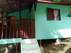 Balkón nebo terasa v ubytování Cabinas mandarina