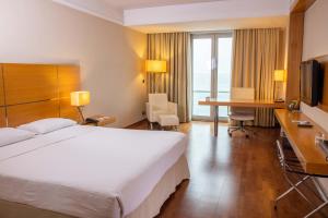 TV a/nebo společenská místnost v ubytování Anemon Kent Ordu Otel